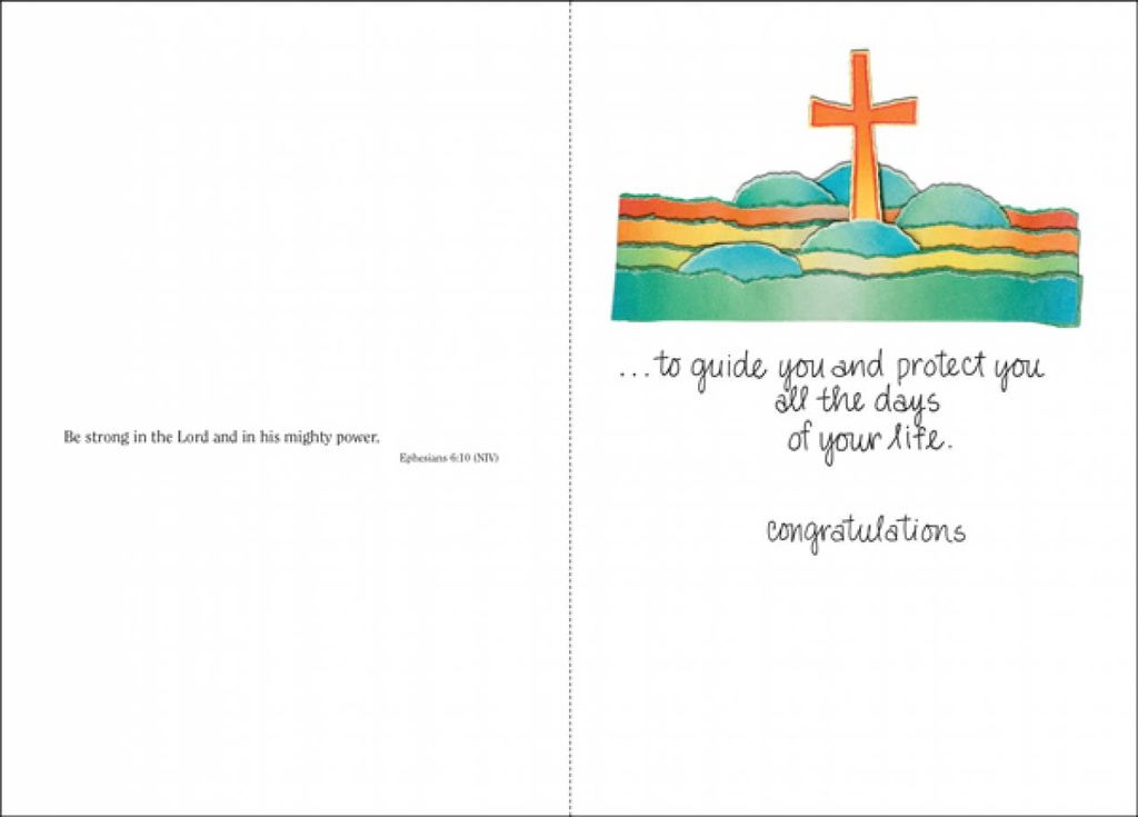 Cross Confirmation Card-C607C extra