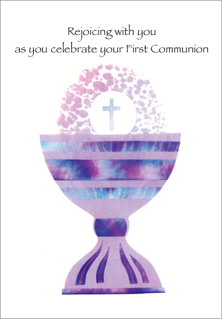 Celebrate 1st Communion Card-CH603C extra