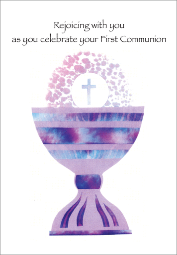 Celebrate 1st Communion Card-CH603C extra
