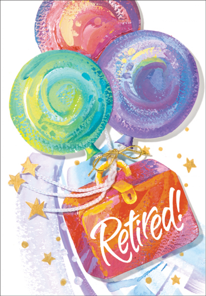 Congrats Retirement Cards-R1415 extra