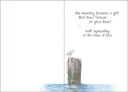 Row Boat Sympathy Card-S4251 extra