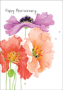 Blossoms Anniversary Card-A4495 extra