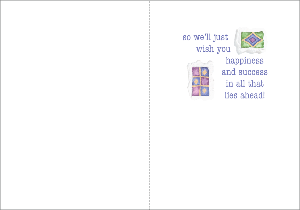 Goodbye Card-G1424 extra