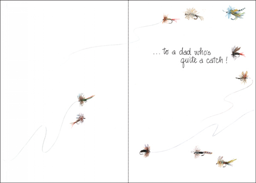 Fish Father's Day Card extra