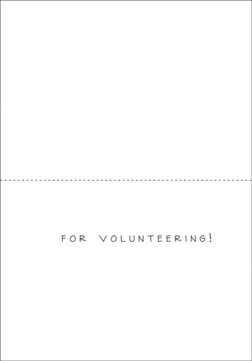 Artistic Volunteer Thank You Cards-DBL31V extra