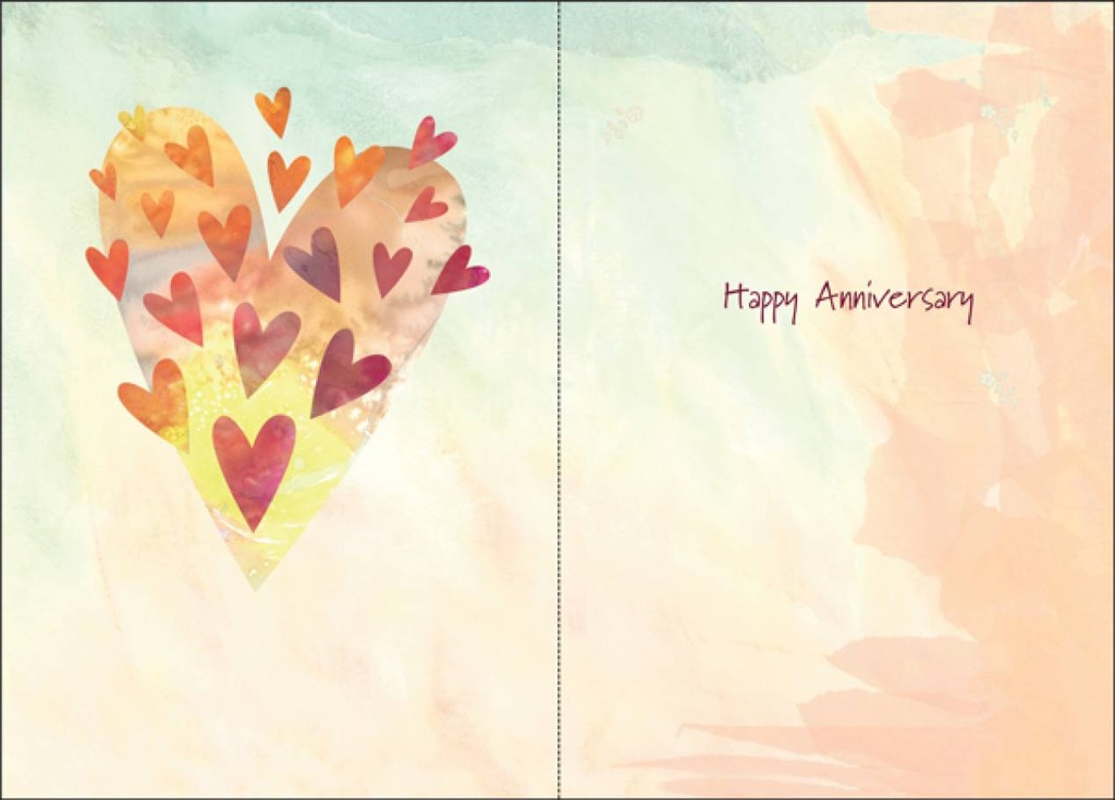 Happiness Anniversary Card-A9488 extra