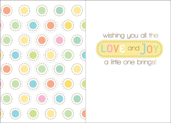 Congratulations on Your New Baby-BA9604 extra