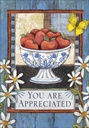 You Are Appreciated Greeting Card-T9301 extra