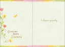 Comfort, Strength, Hope, Sympathy Card-SU215 extra