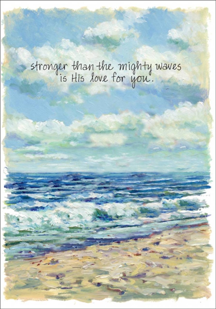 Mighty Waves Encouragement Card-S8206C extra