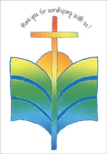 Thank You for Worshiping Card-T335C extra