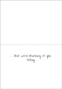 Thinking of You Note Card extra