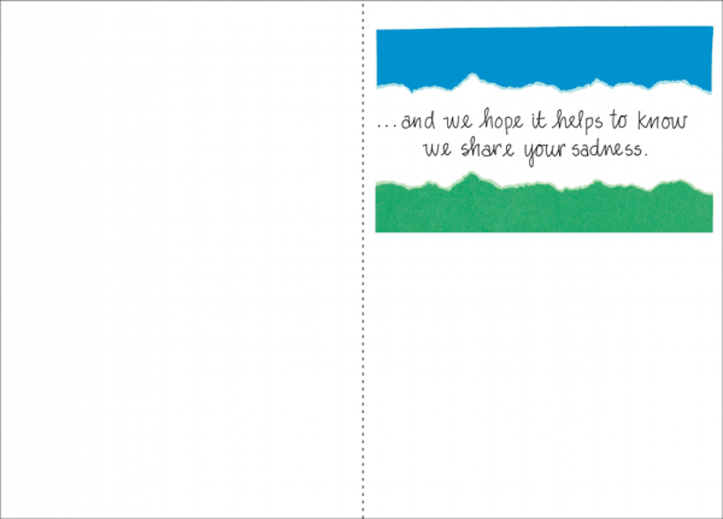 Hard to Lose Animal Friends Loss of Pet Card-P469 extra