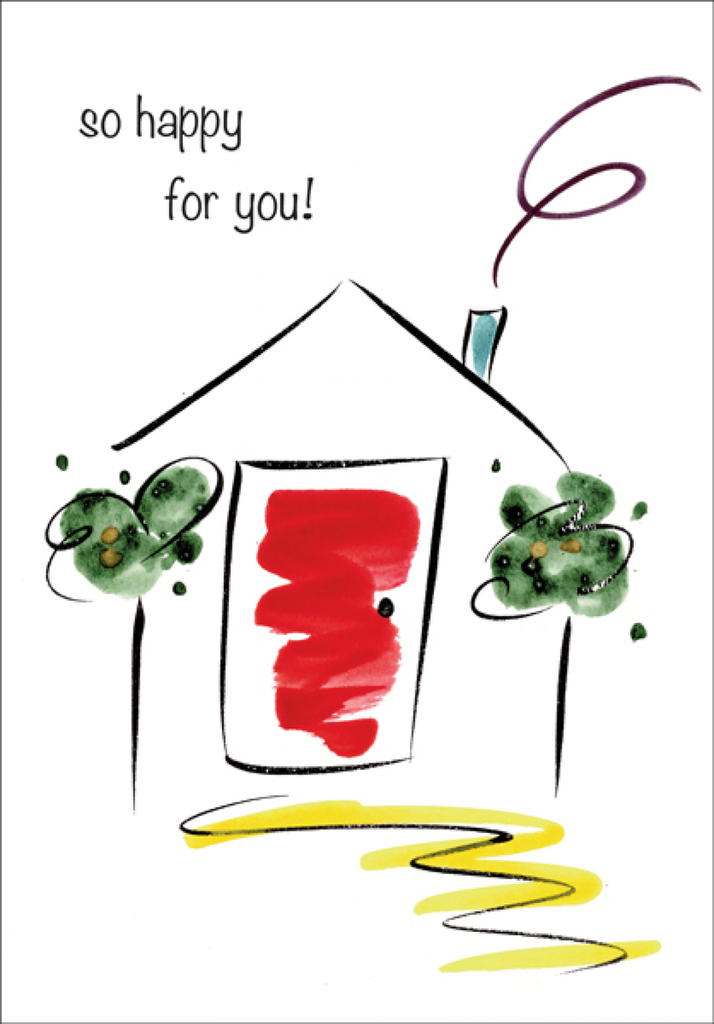 New Home Congratulations Card HF402 extra