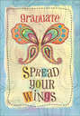 Spread Your Wings Graduation Card extra