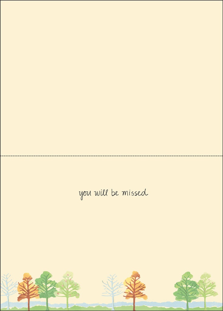 Miss You Retirement Cards-G459 extra