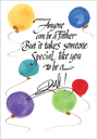 Special Balloons Father's Day Card extra