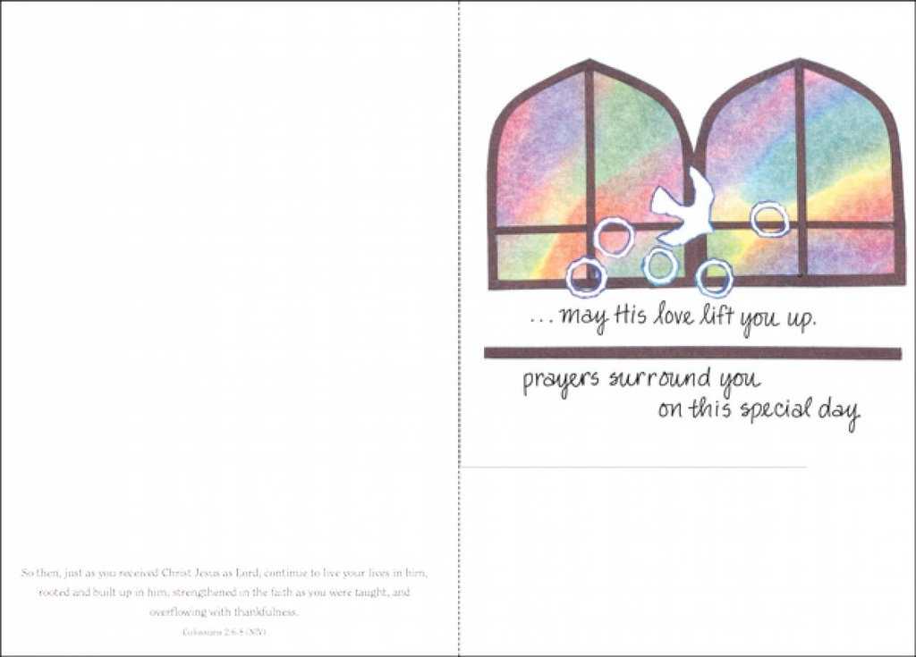 Spirit Confirmation Card-C605C extra