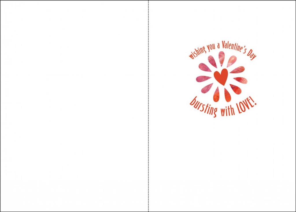 Bursting Heart Valentine-V9894 extra