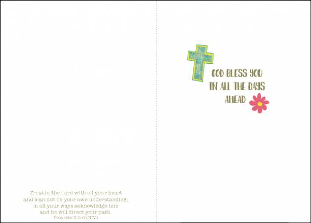 Trust, Hope, Believe Greeting Card-FN405C extra