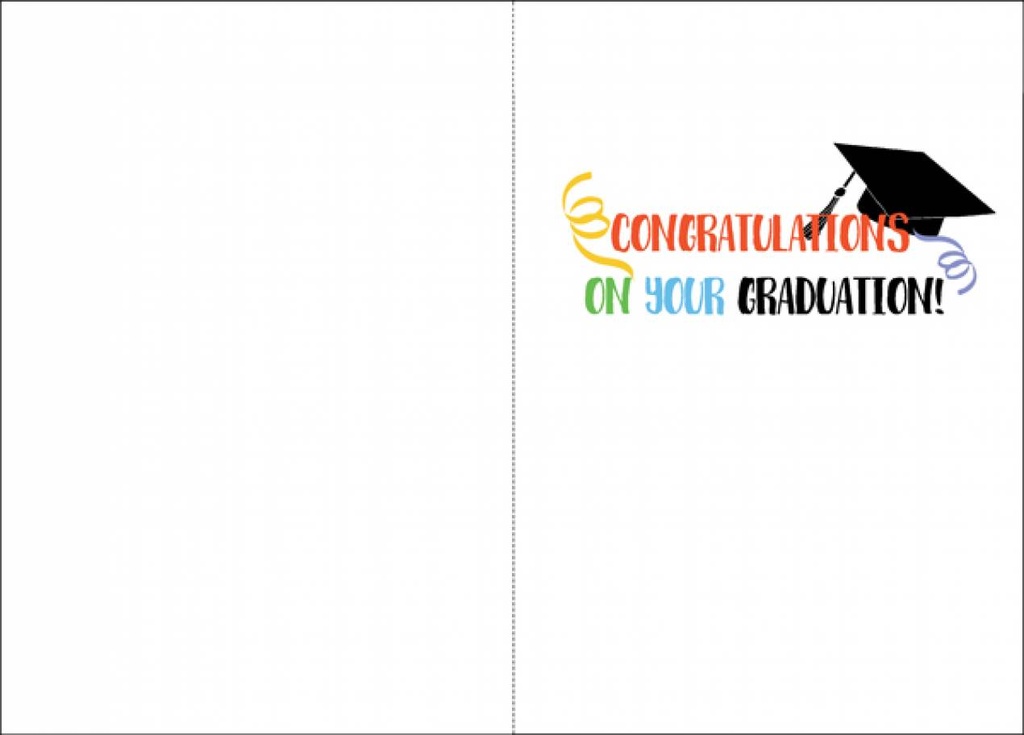 Follow your Path Graduation Card extra