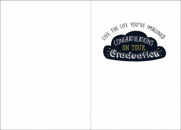 Direction of Dreams Graduation Card extra