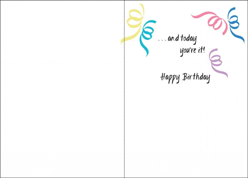 Birthday Cake Confetti Birthday Card extra