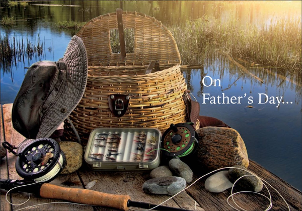 Fishing Father's Day Card extra