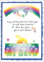 Rainbow Birthday Card extra