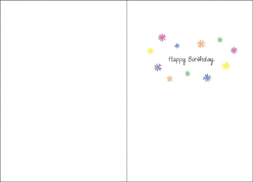 Rainbow Birthday Card extra