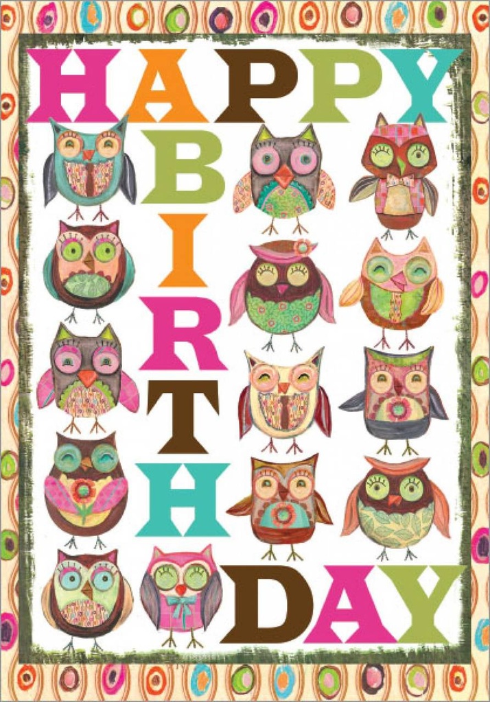 From Owl Of Us Birthday Card extra