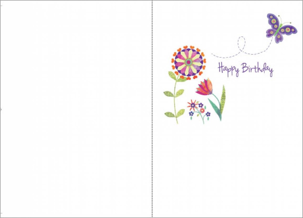 Special Blessing Birthday Card extra