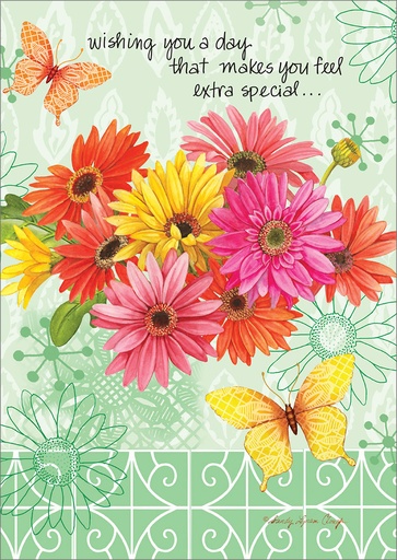 Feeling Special Birthday Card extra