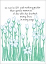 Gentle Memories Sympathy Card-S216 extra