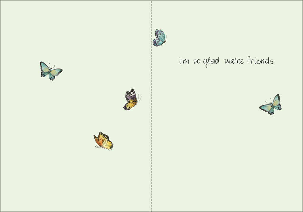 Gardening Friendship Card - F3401 extra