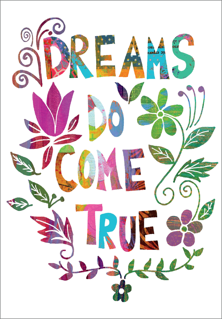 Dreams Do Come True New Home Greeting Card HN402 extra