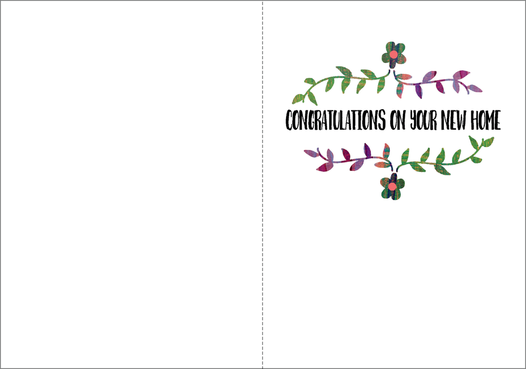 Dreams Do Come True New Home Greeting Card HN402 extra