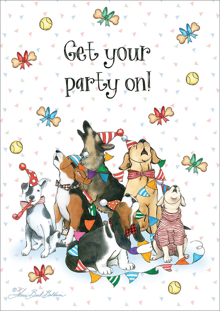 Dog Birthday Card extra
