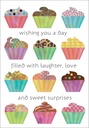 Cupcake Birthday Card extra