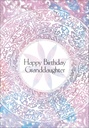 Love and Joy Granddaughter Birthday Card extra