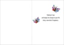 Butterflies Sympathy Card - SN207 extra