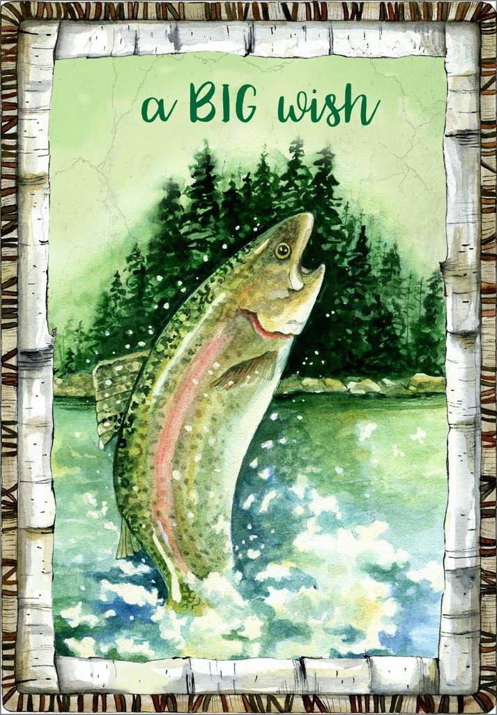 Big Wish Father's Day Card extra