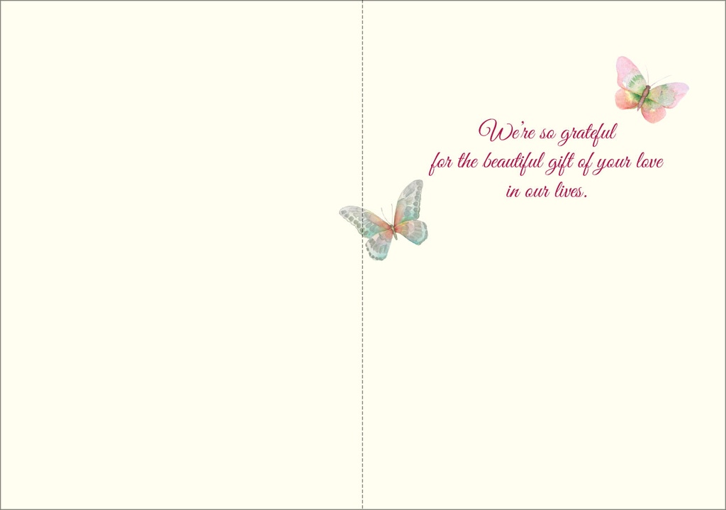 Roses Mother's Day Card extra