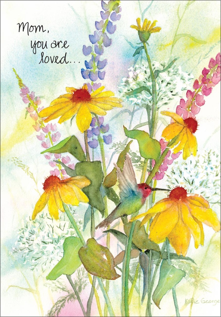 Hummingbird Mother's Day Card extra