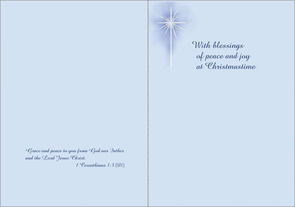 Star and Manger Christmas, Box of Cards extra