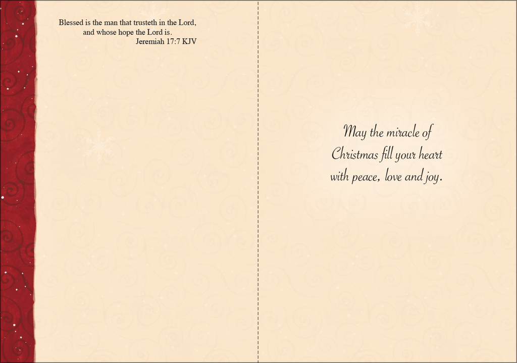 Peace Christmas, Box of Cards extra