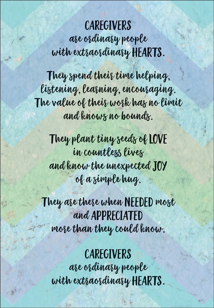 Caregiver Thank You extra