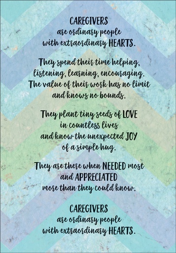 Caregiver Thank You extra
