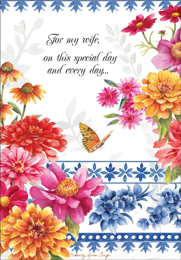 Wife Birthday Card extra