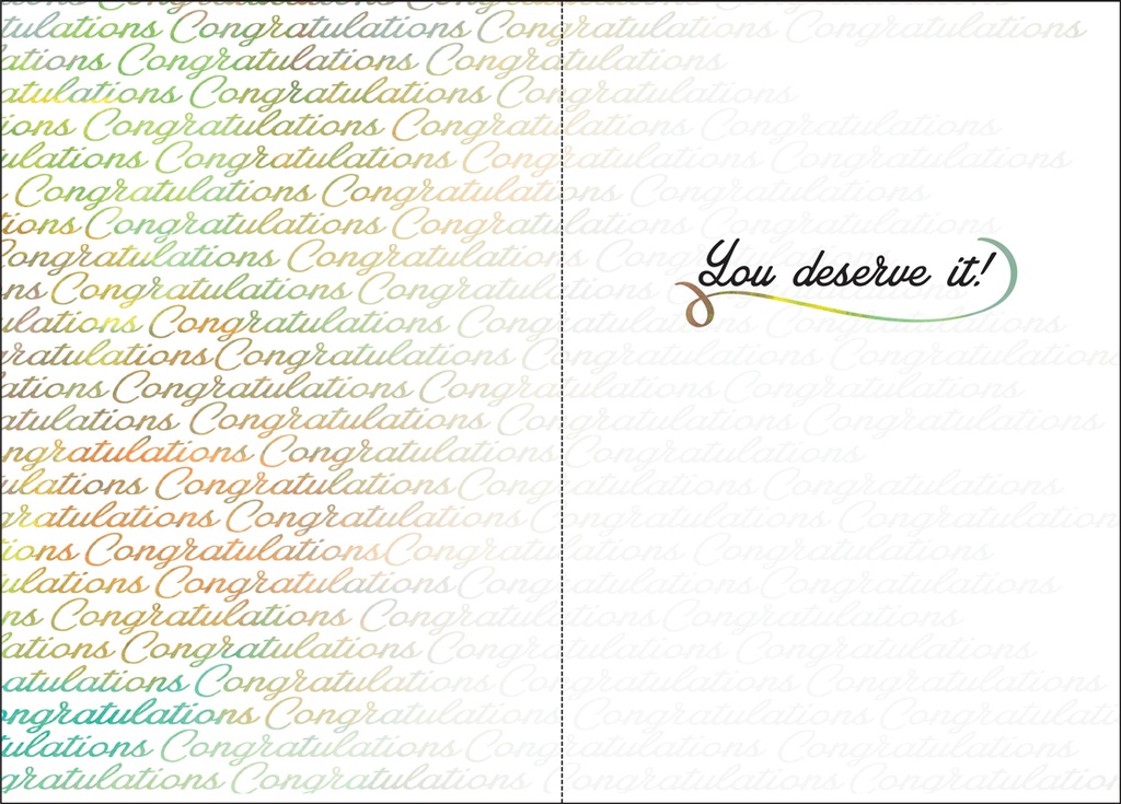 C9466 - Scripty Congratulations extra